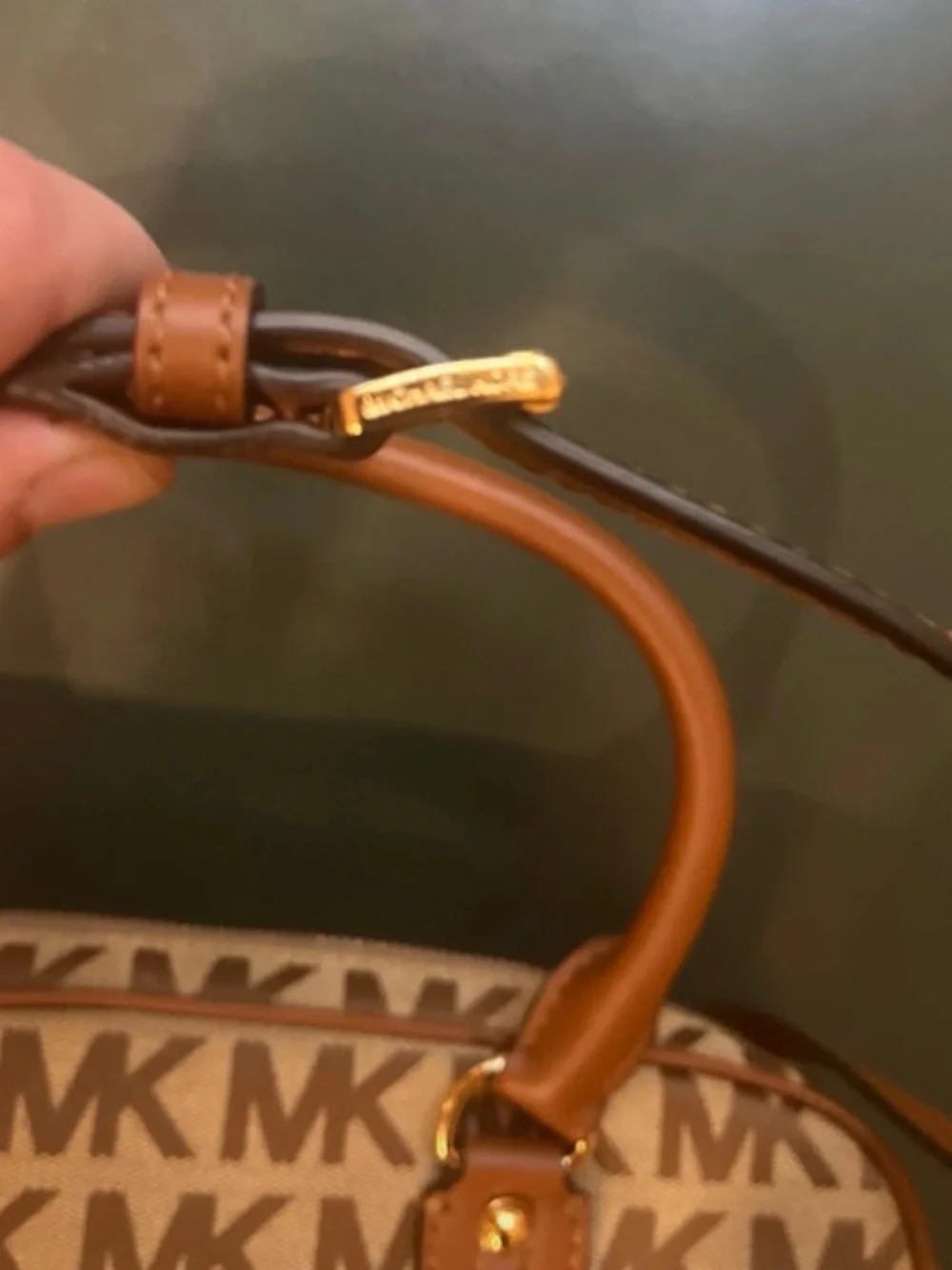 Michael Kors Brown Signature Bag
